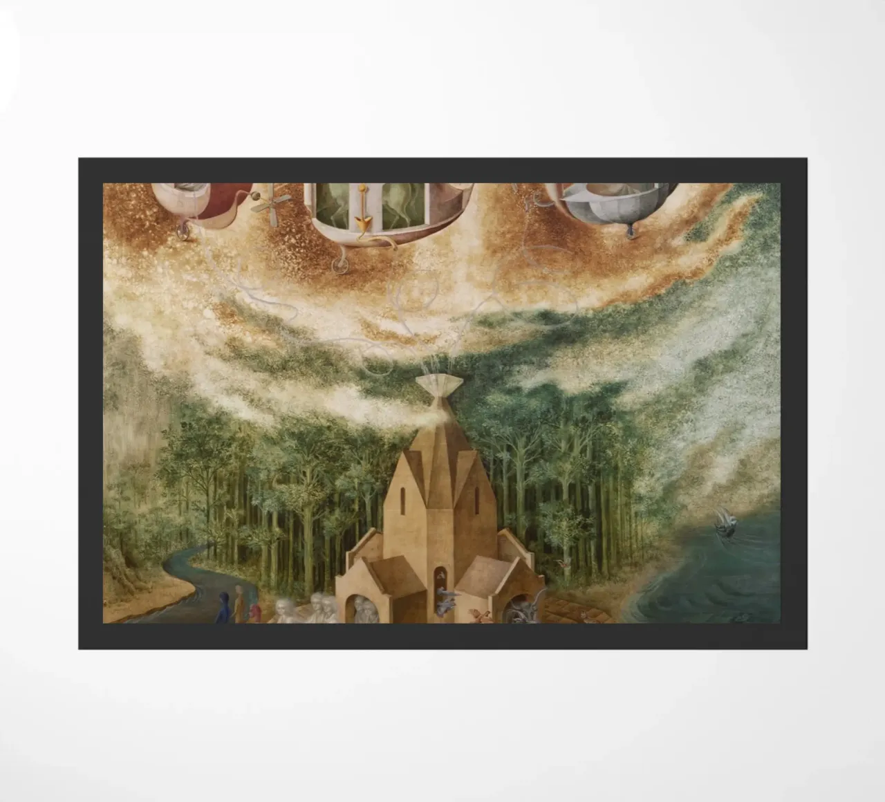 Remedios Varo Microcosmo (o determinismo) zerbino da Kunze Gallery