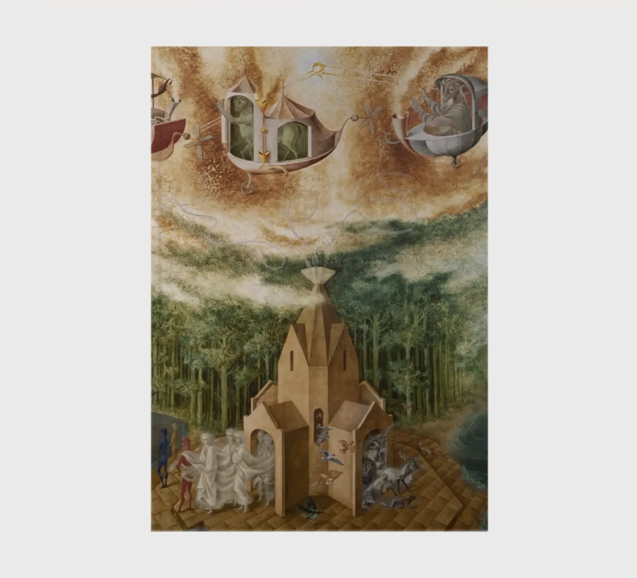 Remedios Varo Microcosmos (or Determinism) notebook by Kunze Gallery