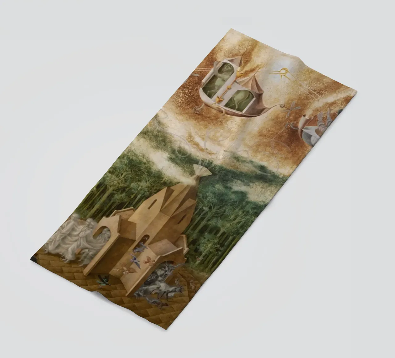 Remedios Varo Microcosmo (o determinismo) telo mare da Kunze Gallery