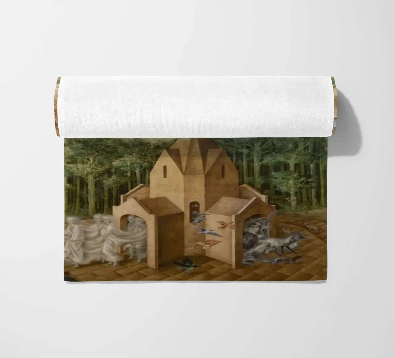 Remedios Varo Microcosmo (o determinismo) telo mare da Kunze Gallery