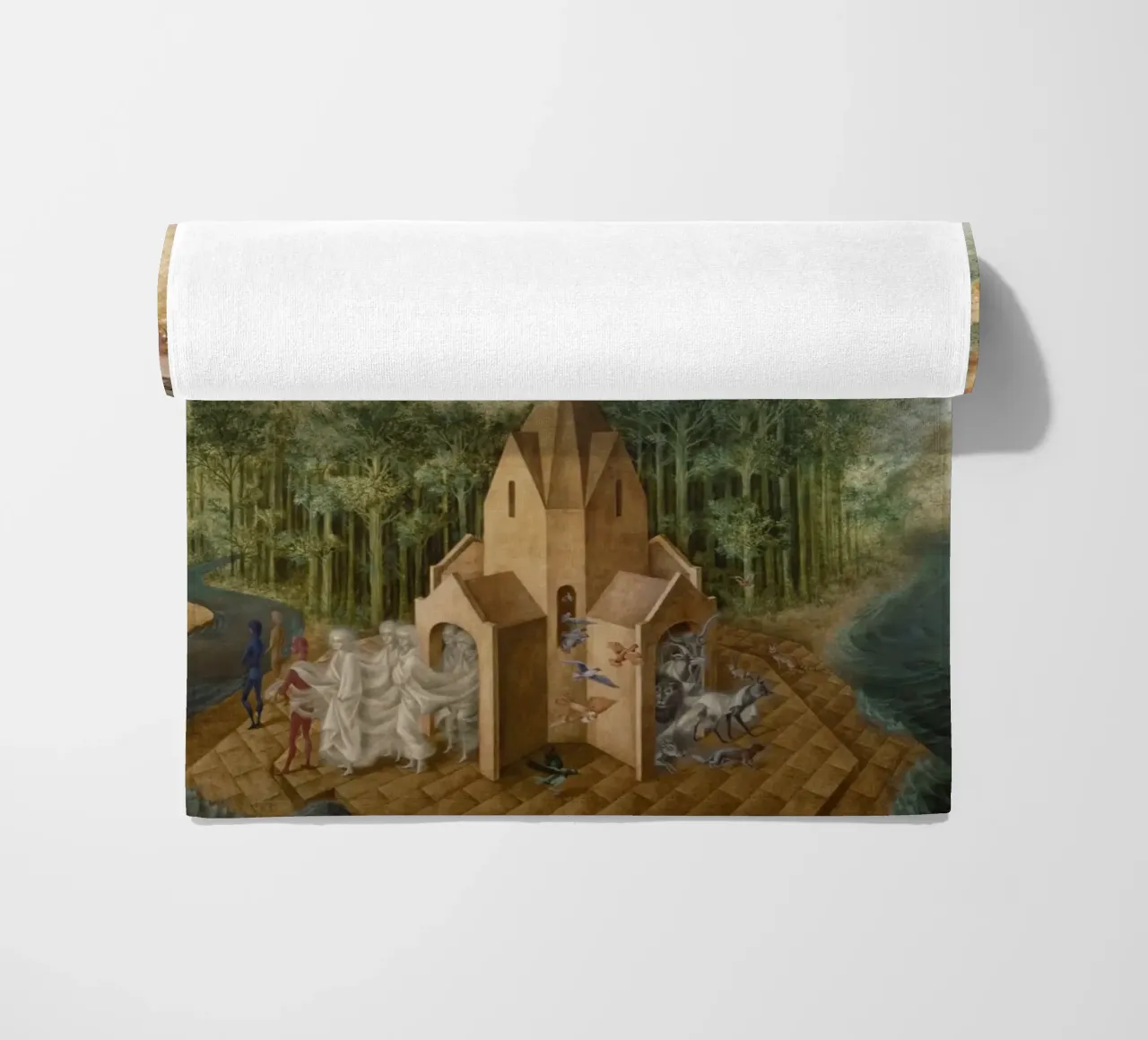 Remedios Varo Microcosmo (o determinismo) telo mare da Kunze Gallery