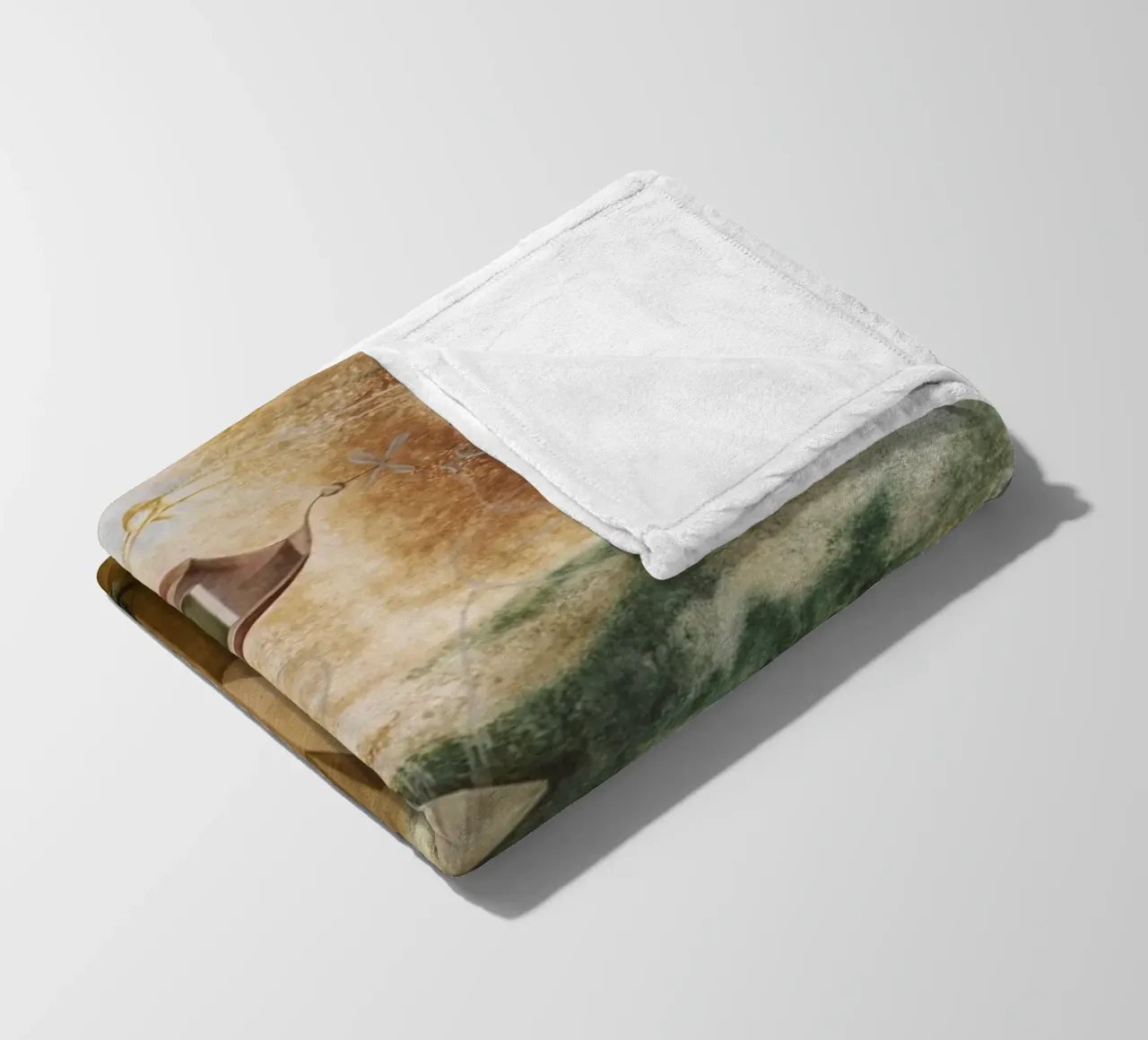 Remedios Varo Microcosmo (o determinismo) coperta in pile da Kunze Gallery