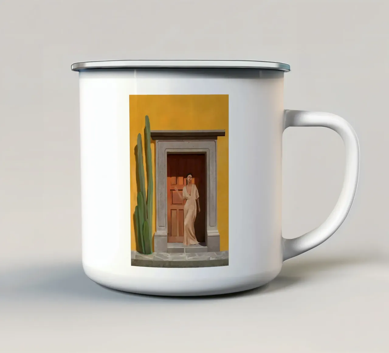 Porta tazza in smalto da Verse