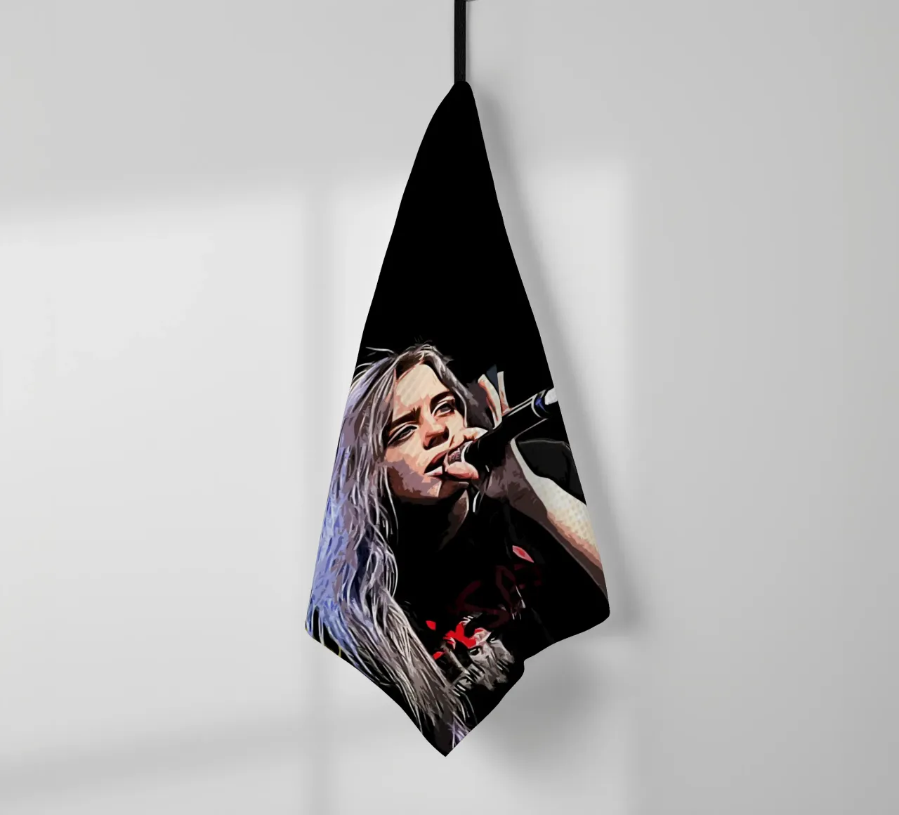 Billie Elish 11 Art torchon de music soul