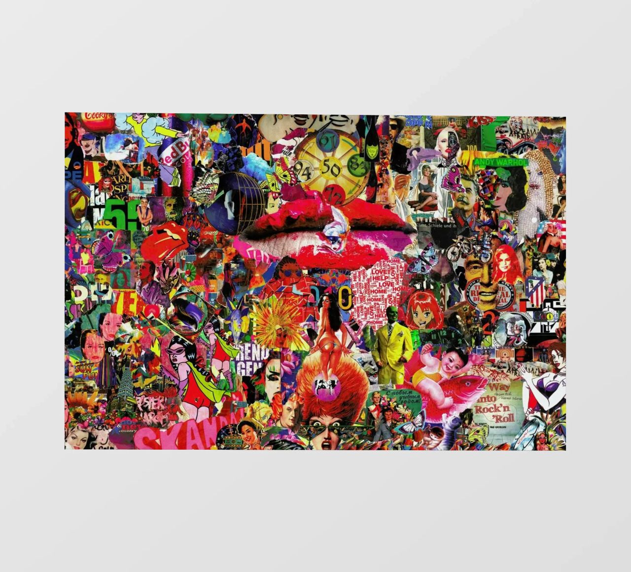 Kiss, 2010 PVC Plane von Gothans Papierwelten