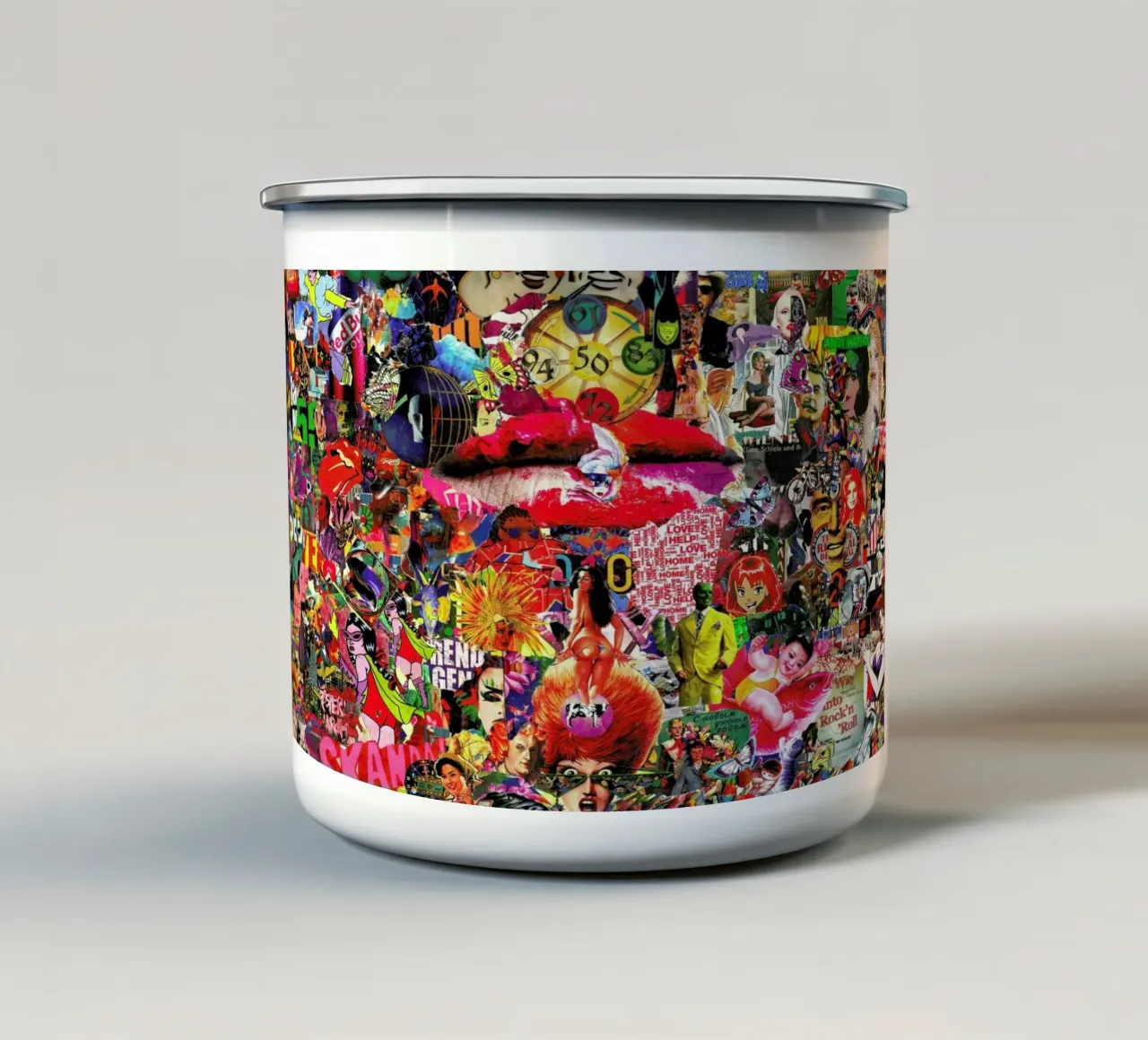 Kiss, 2010 tazza in smalto da Gothans Papierwelten