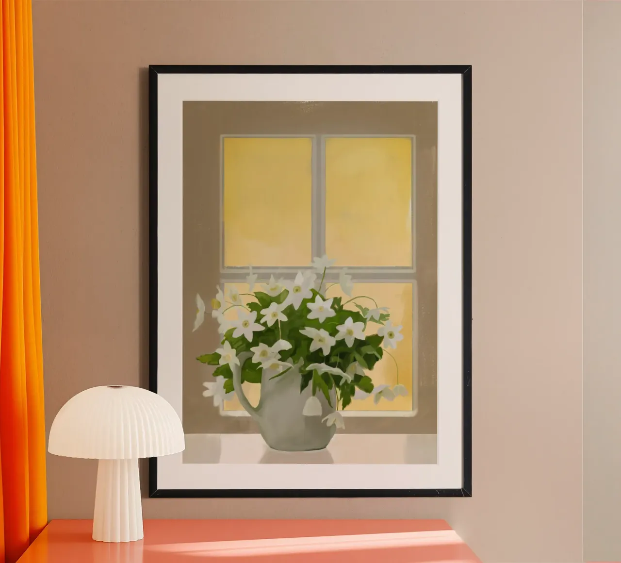 Dolce memoria poster con telaio in legno da Verse