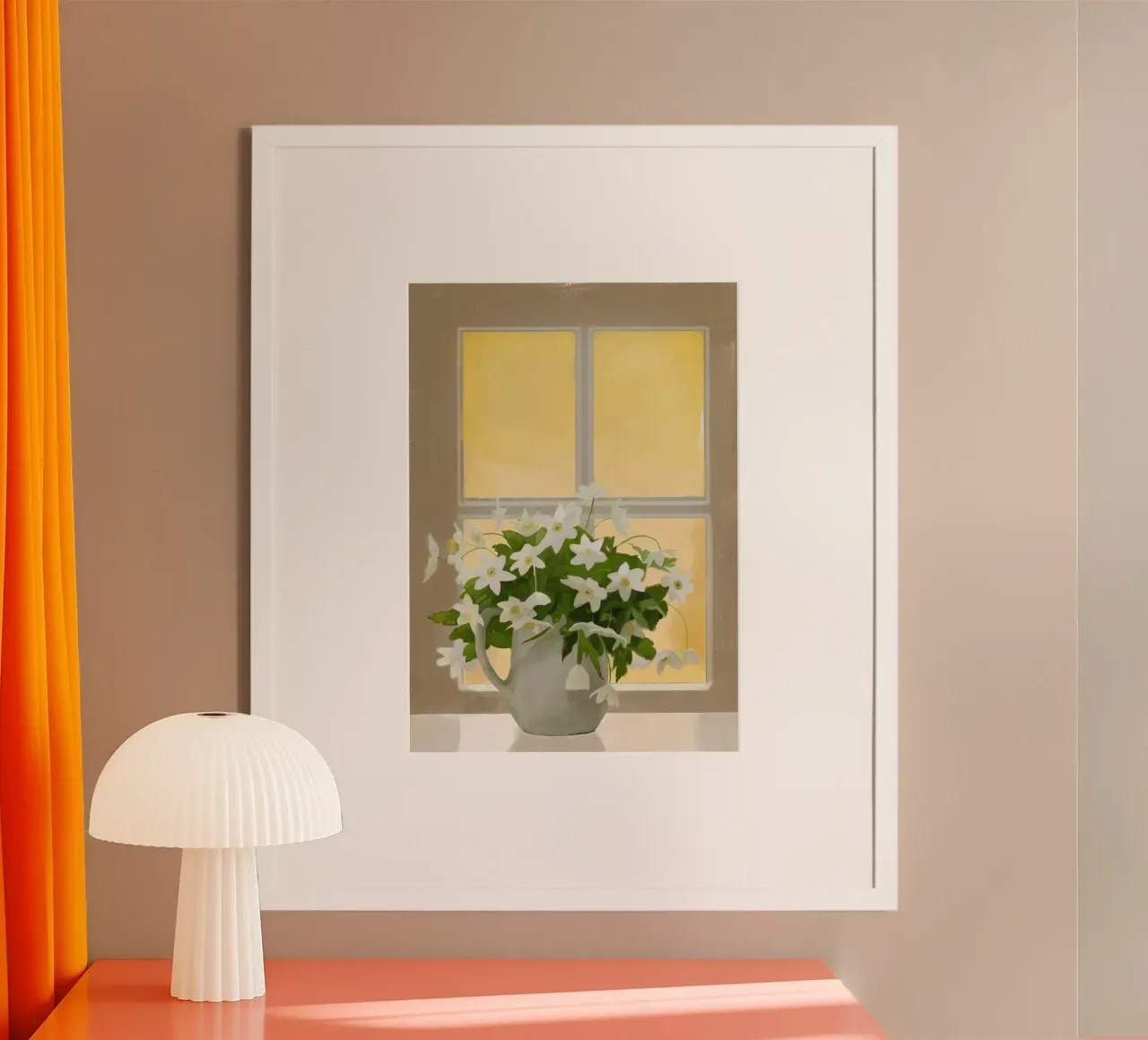 Dolce memoria poster con telaio in legno da Verse