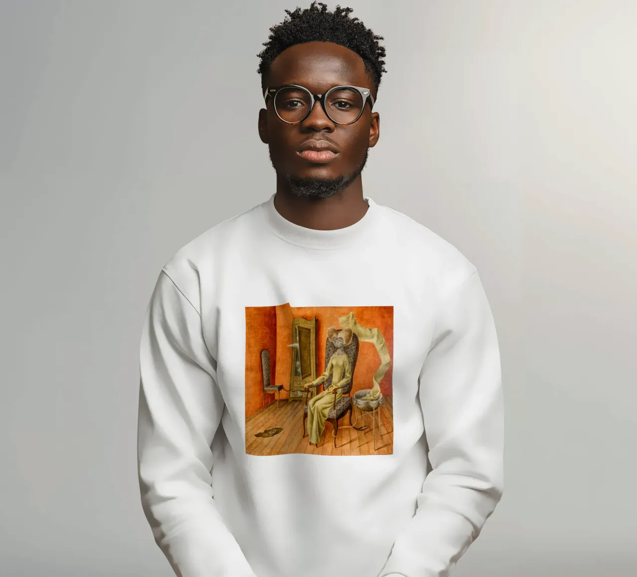 Remedios Varo Mimesis felpa da Kunze Gallery