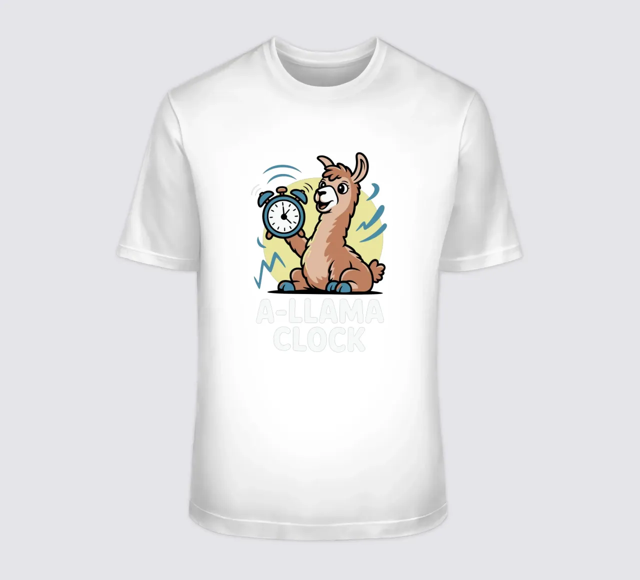 A-llama Clock t-shirt da edsonramosart