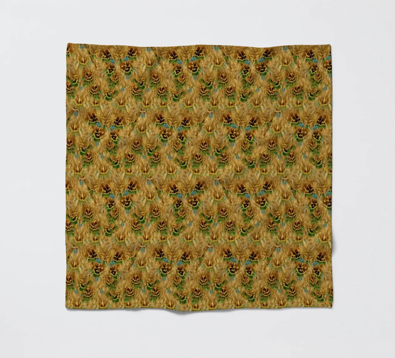 Fluffy Feathers coperta in pile da Curious Collections by Marielle Leenders