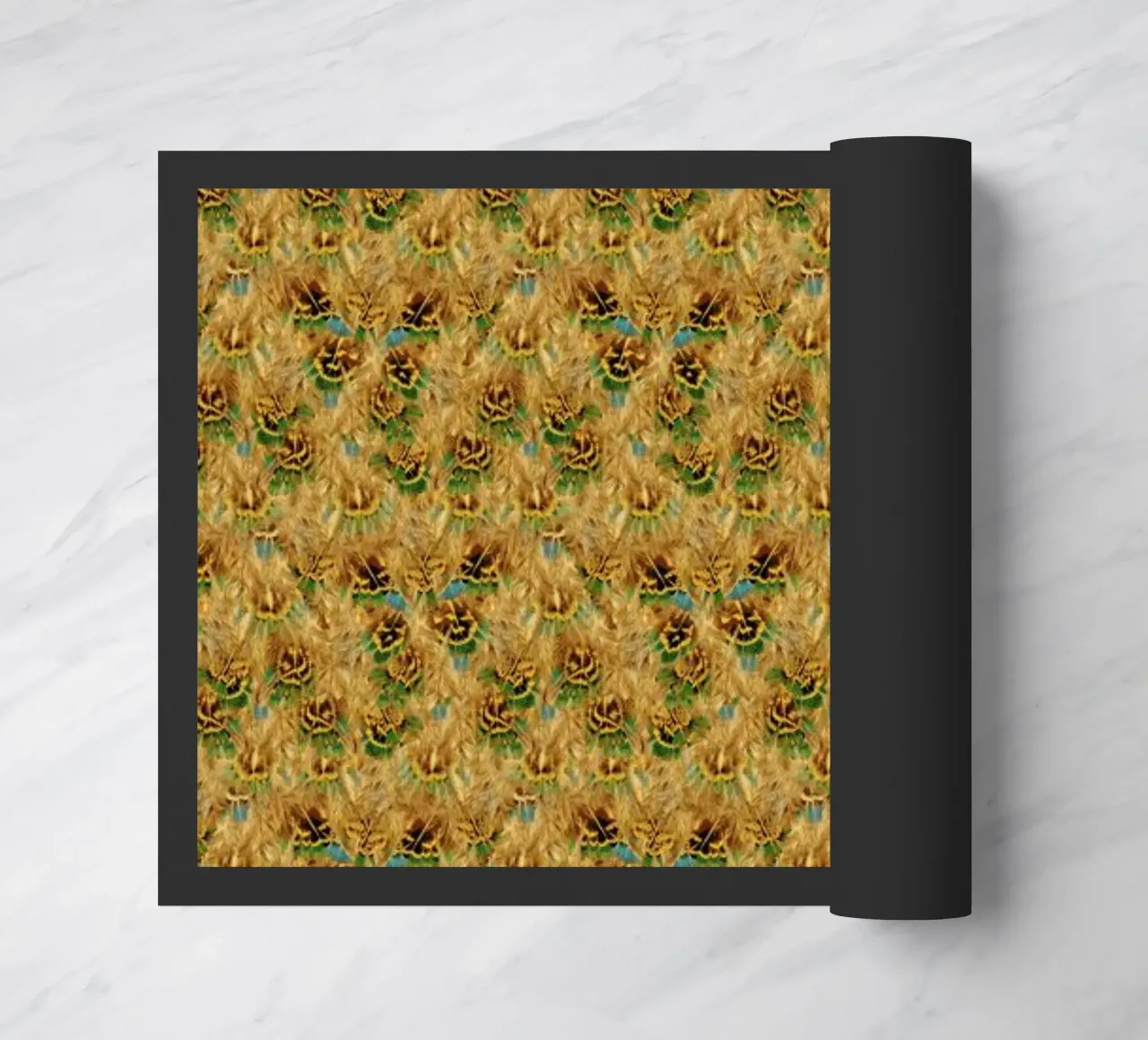 Fluffy Feathers zerbino da Curious Collections by Marielle Leenders