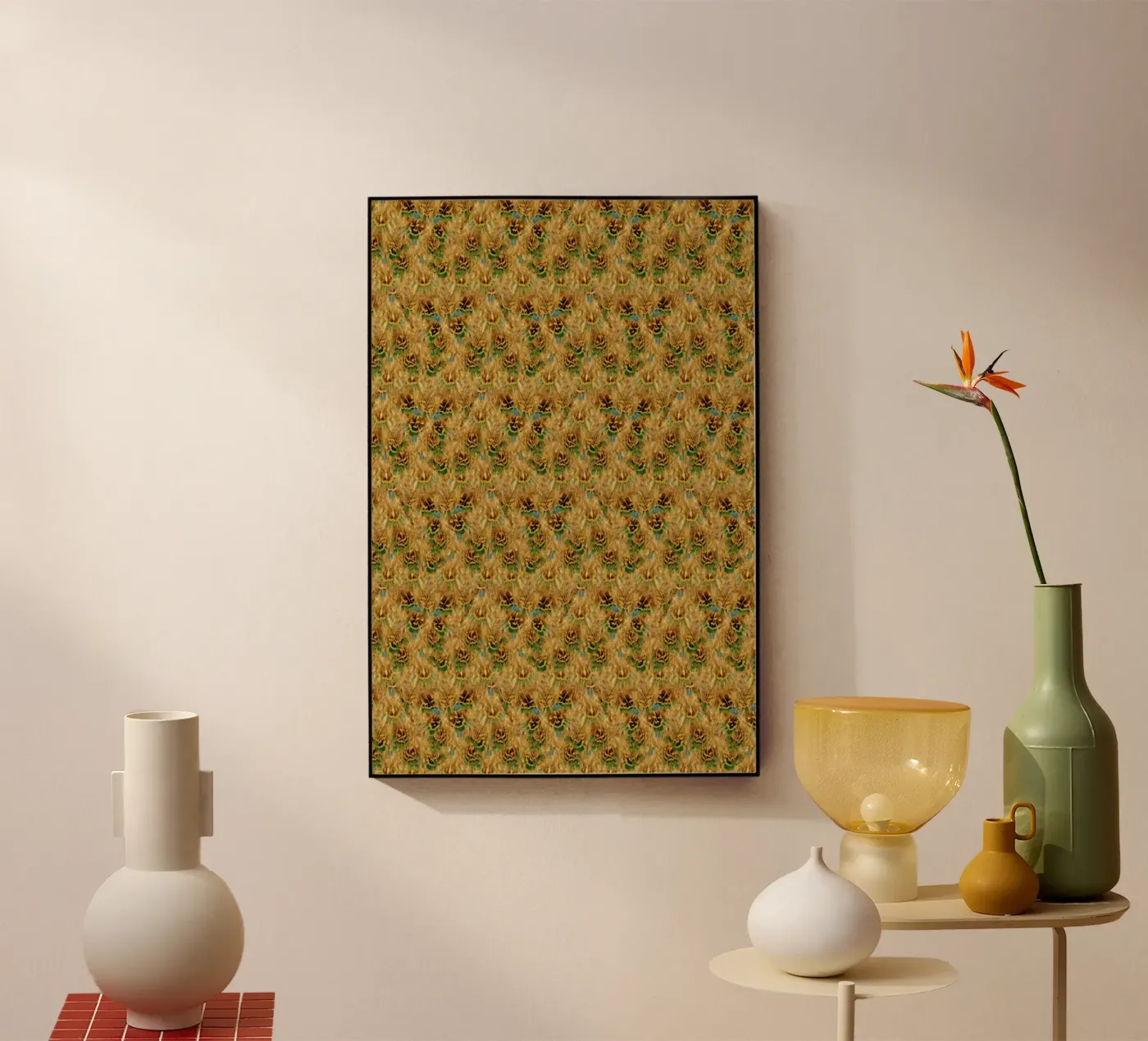 Fluffy Feathers plexiglas de Curious Collections by Marielle Leenders