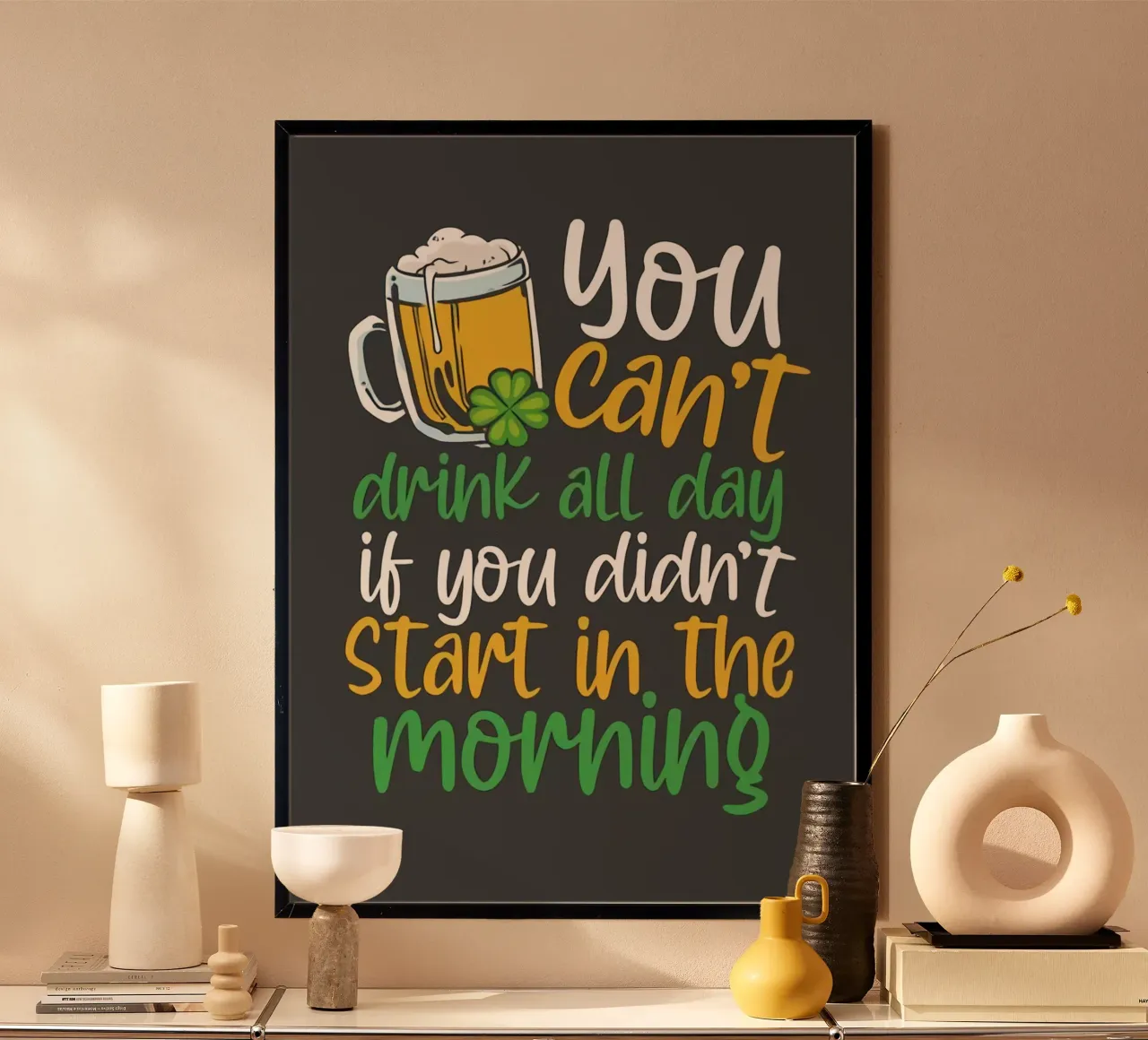 Citazioni sulla birra Stampa d'arte poster da Jodie Art