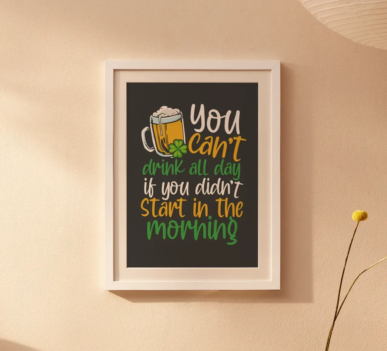 Citazioni sulla birra Stampa d'arte poster da Jodie Art