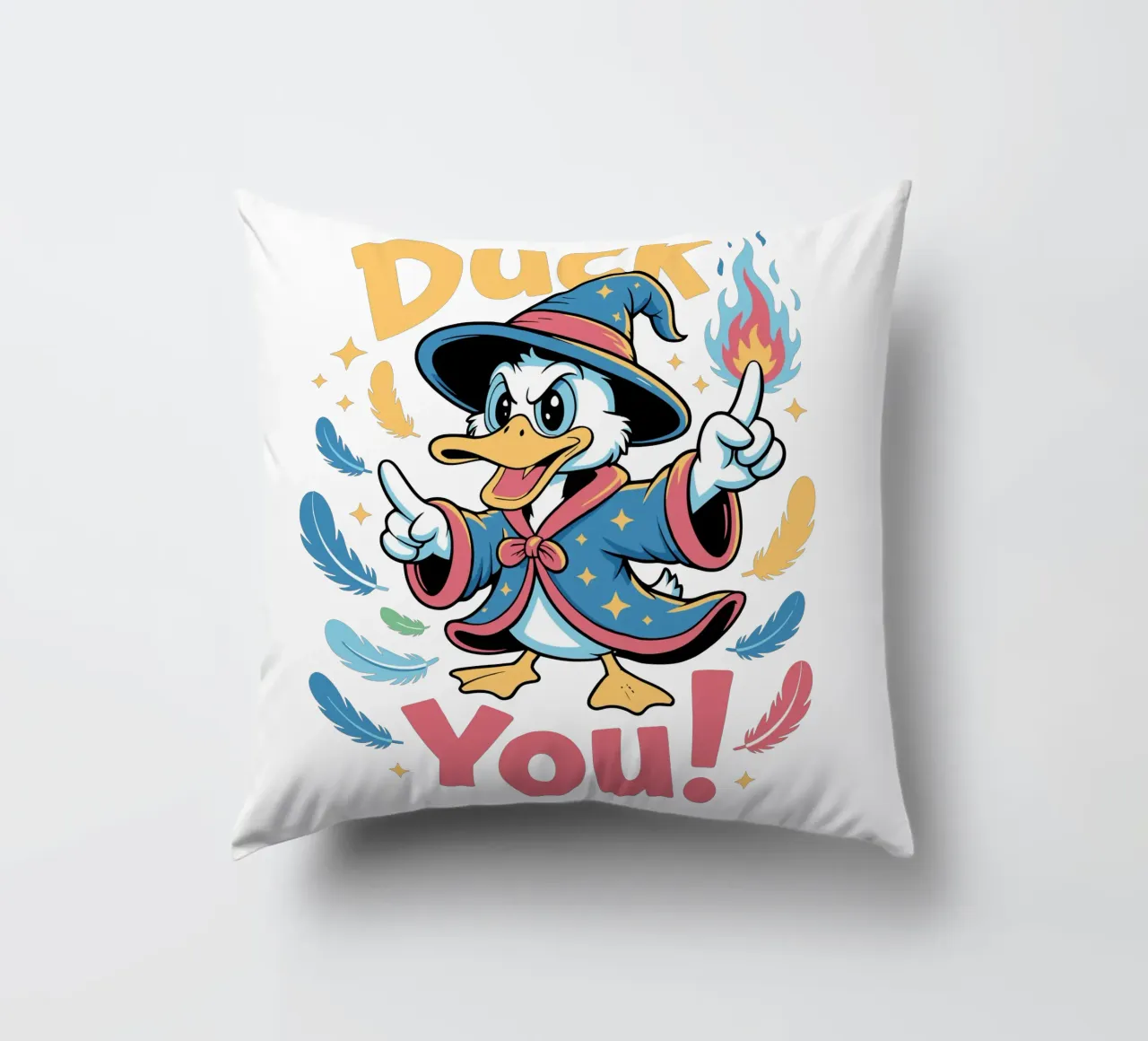 Duck You cuscino da edsonramosart