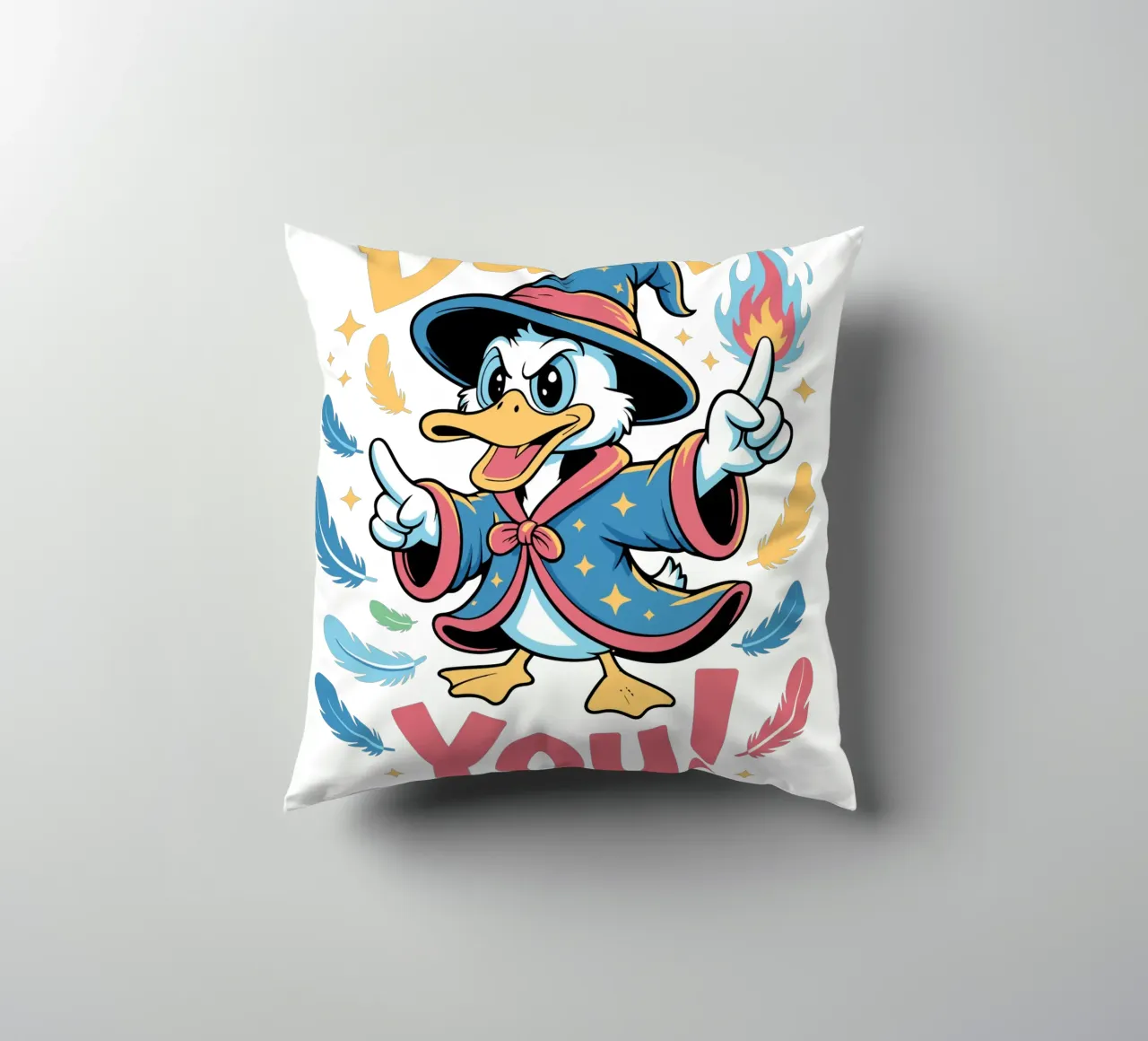 Duck You cuscino da edsonramosart