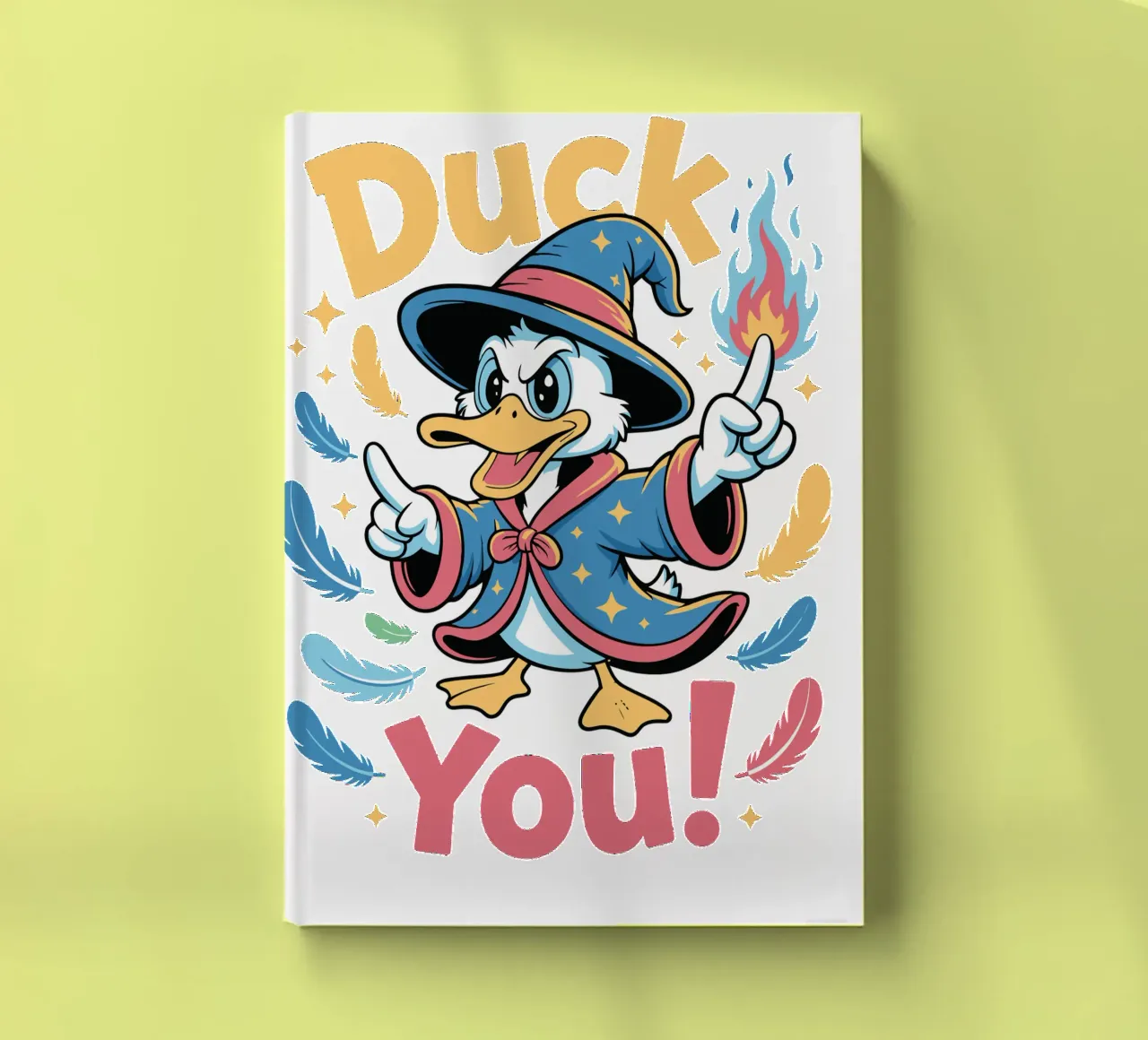 Duck You notebook by edsonramosart