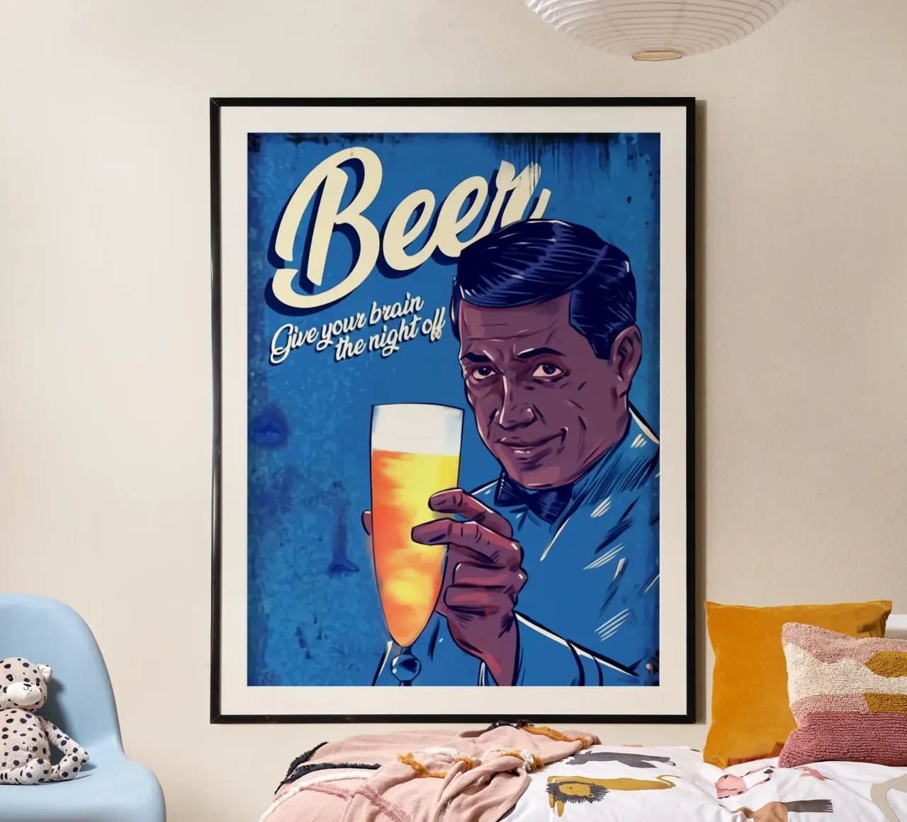 La migliore serata con una birra carta hahnemühle da Jodie Art