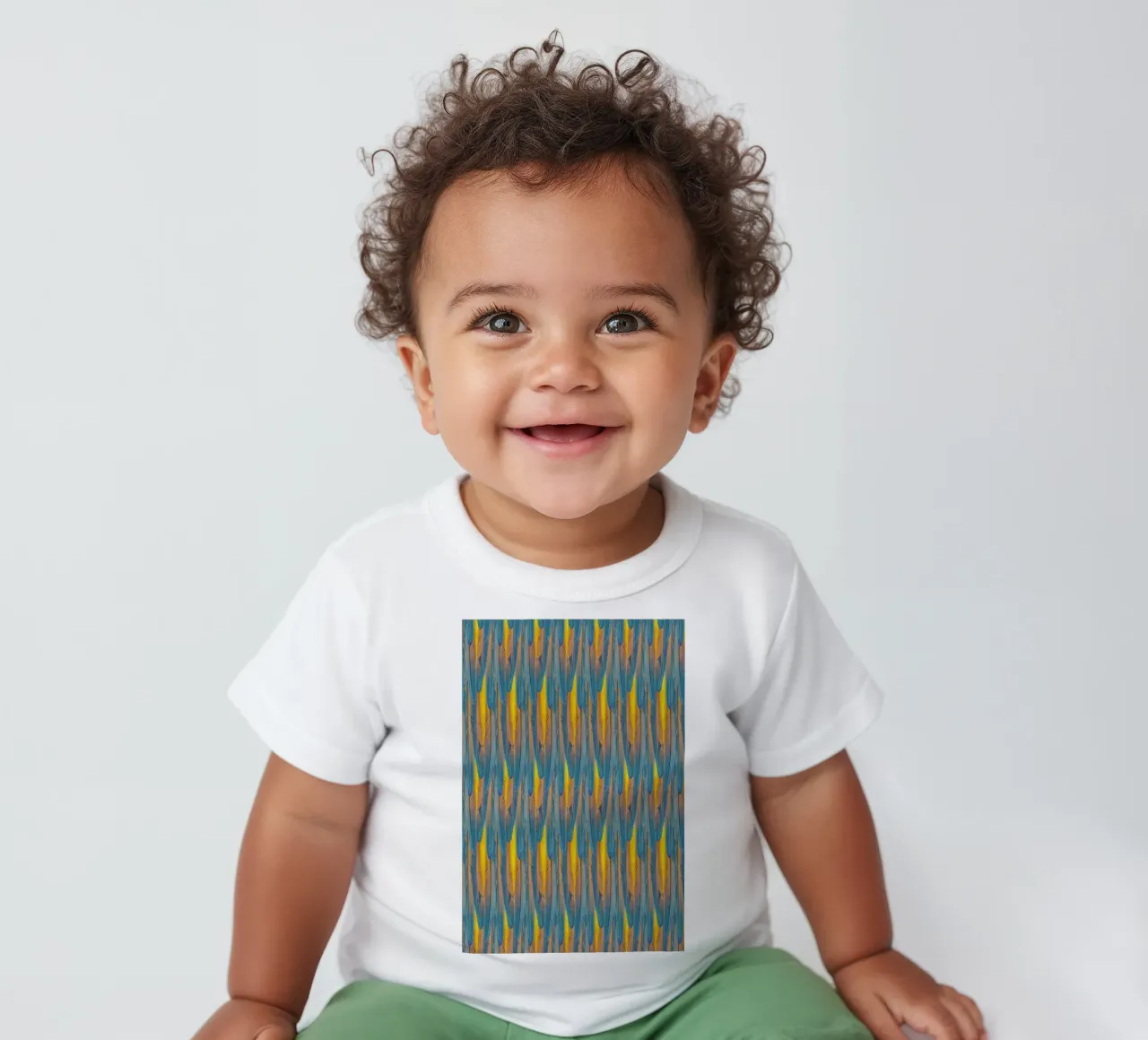 Feathers maglietta neonato da Curious Collections by Marielle Leenders