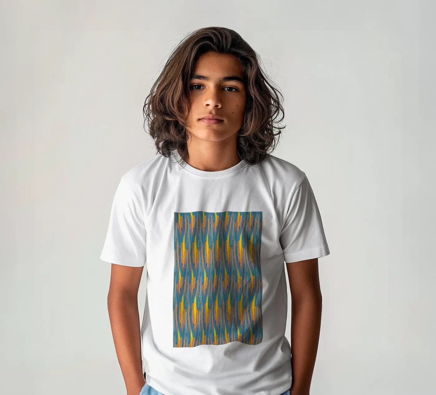 Feathers t-shirt bambini da Curious Collections by Marielle Leenders