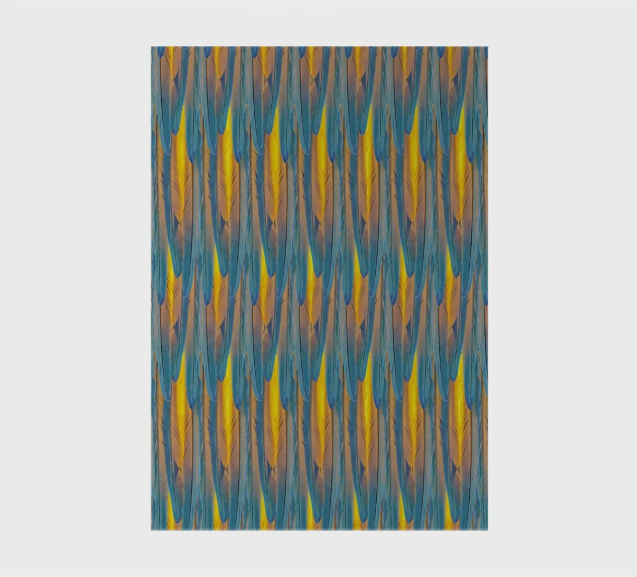 Feathers notebook by Curious Collections by Marielle Leenders