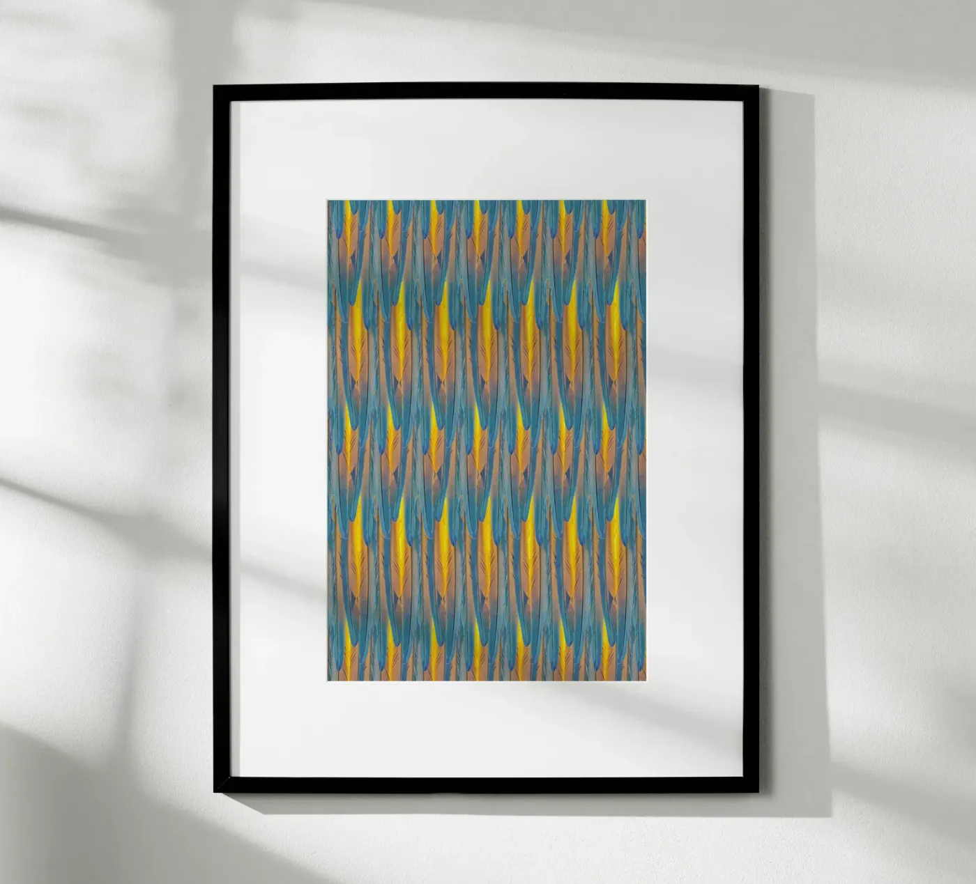 Feathers poster van Curious Collections by Marielle Leenders