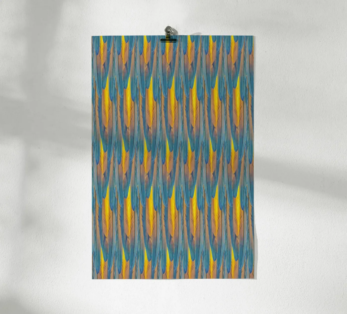 Feathers poster van Curious Collections by Marielle Leenders