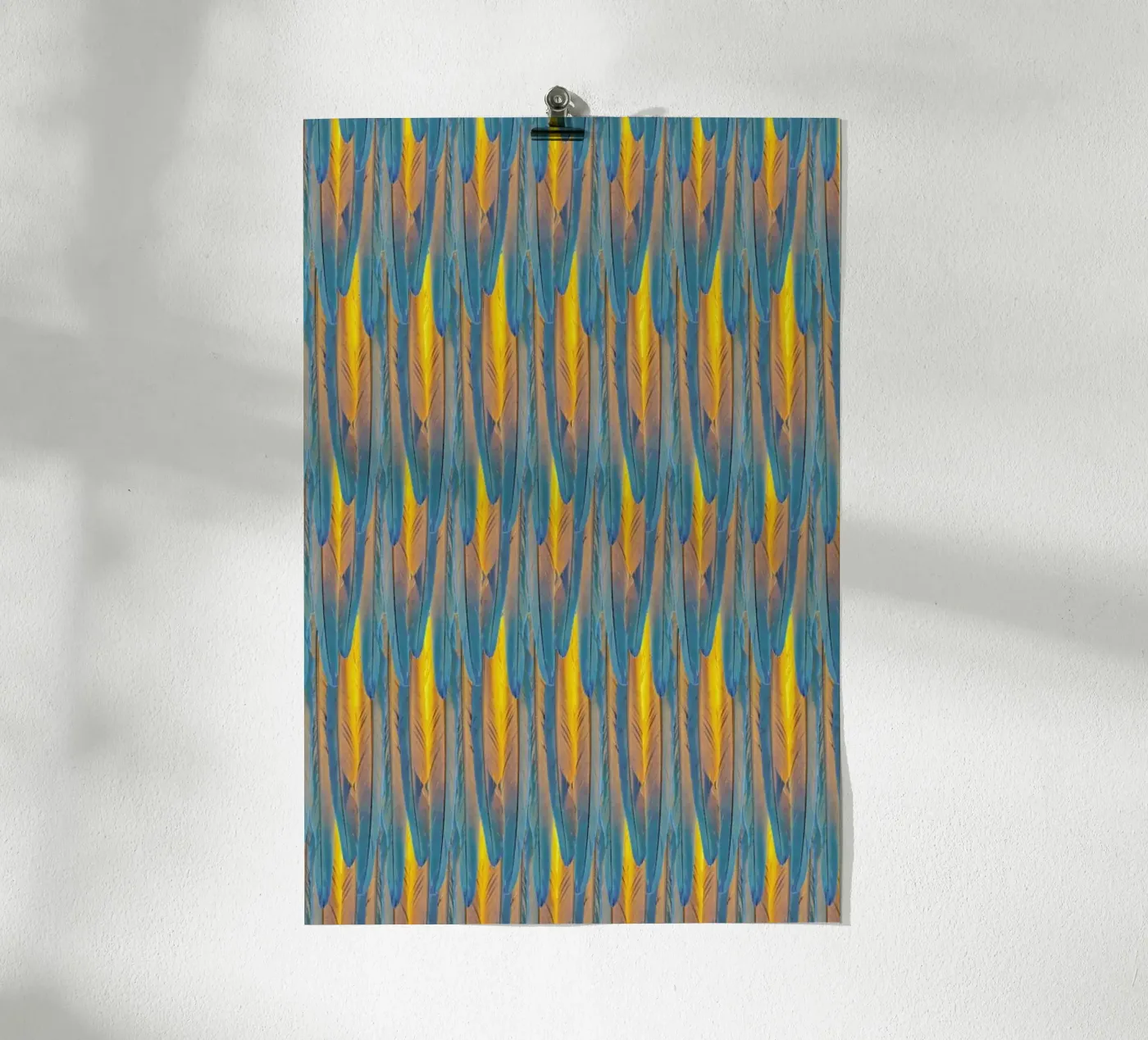 Feathers poster van Curious Collections by Marielle Leenders