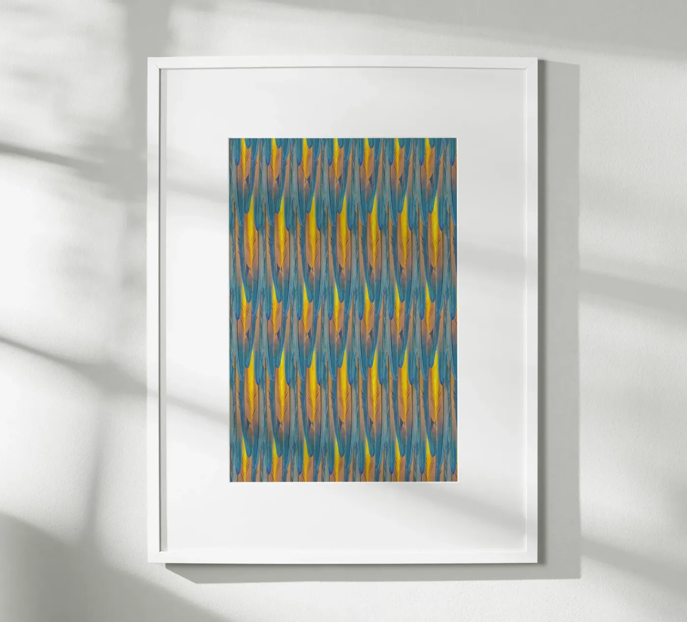 Feathers poster van Curious Collections by Marielle Leenders
