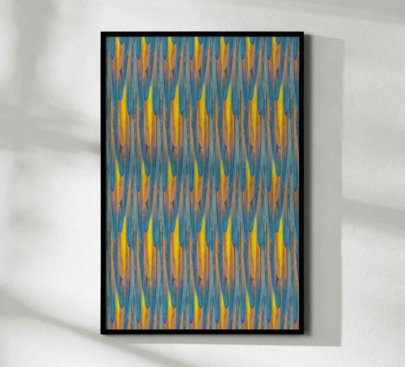 Feathers poster van Curious Collections by Marielle Leenders