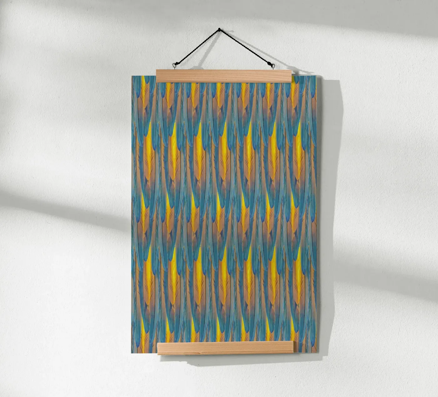Feathers poster van Curious Collections by Marielle Leenders