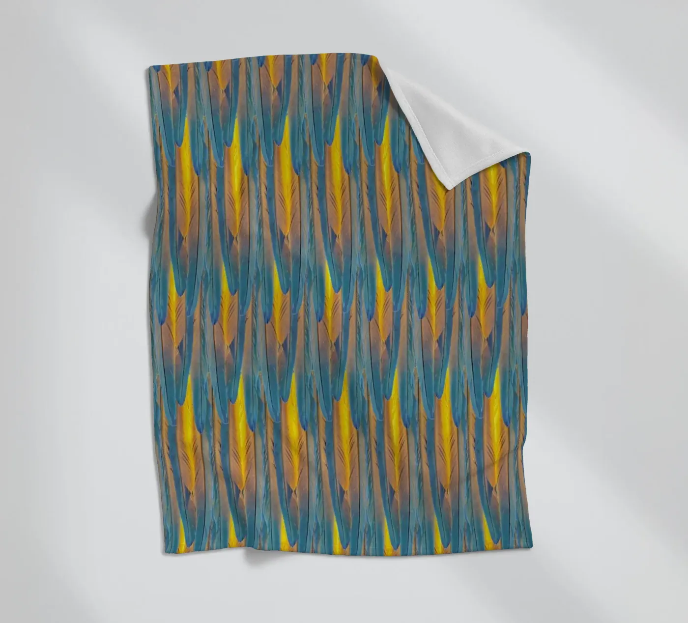 Feathers Fleecedecke von Curious Collections by Marielle Leenders