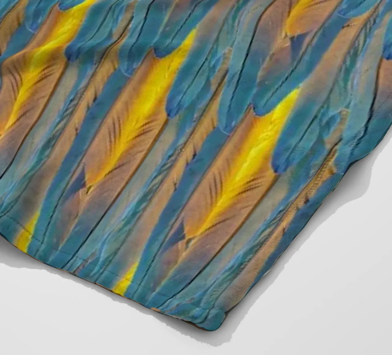 Feathers coperta in pile da Curious Collections by Marielle Leenders