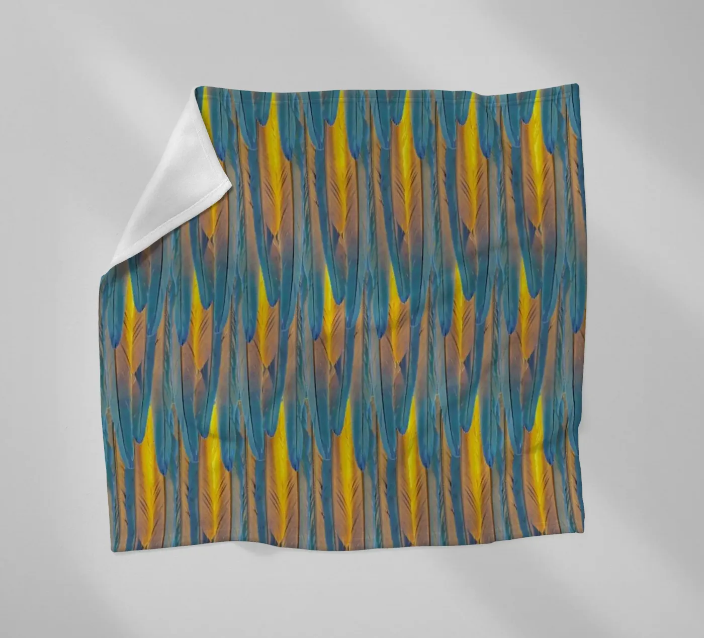 Feathers Fleecedecke von Curious Collections by Marielle Leenders