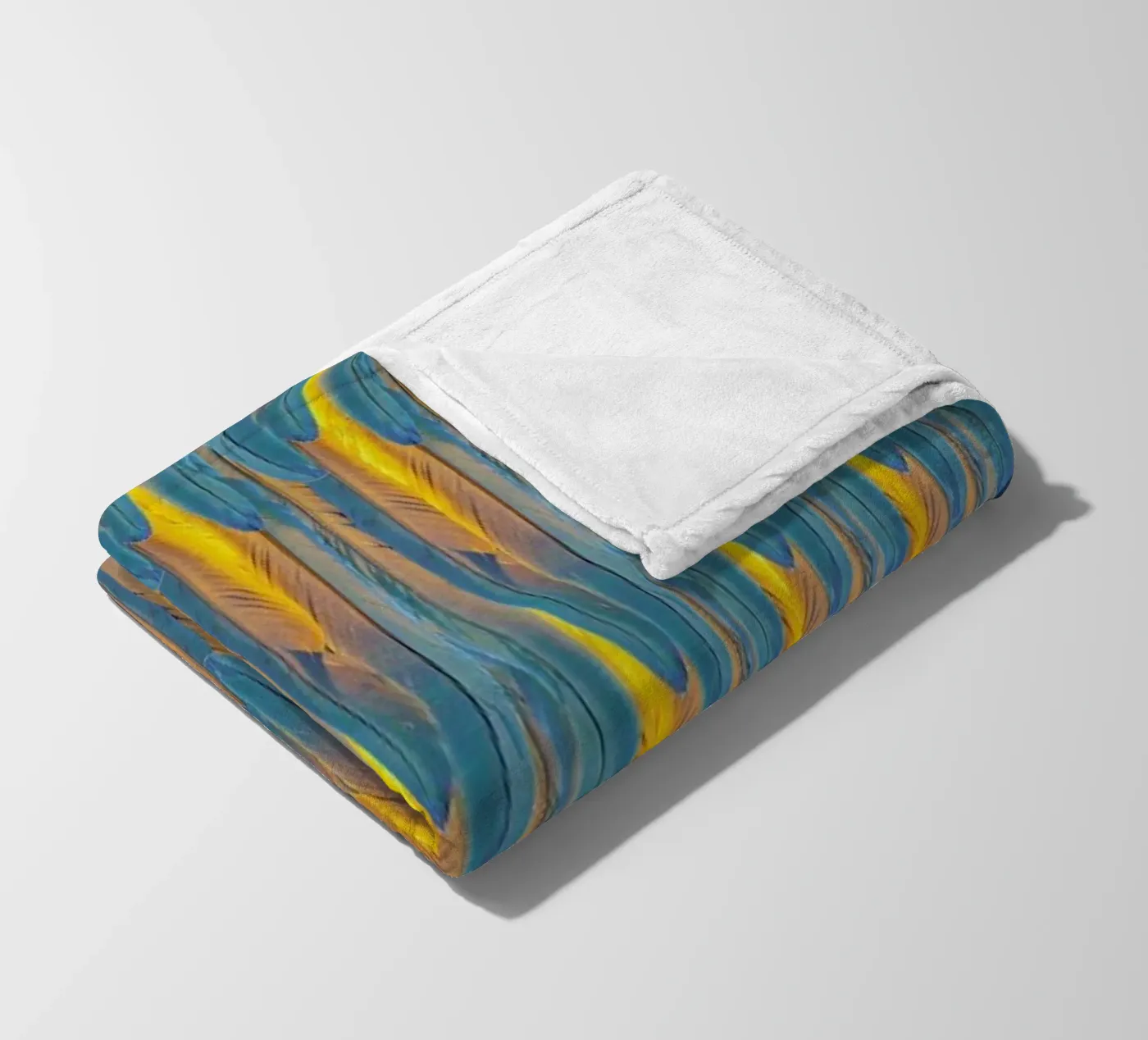 Feathers Fleecedecke von Curious Collections by Marielle Leenders