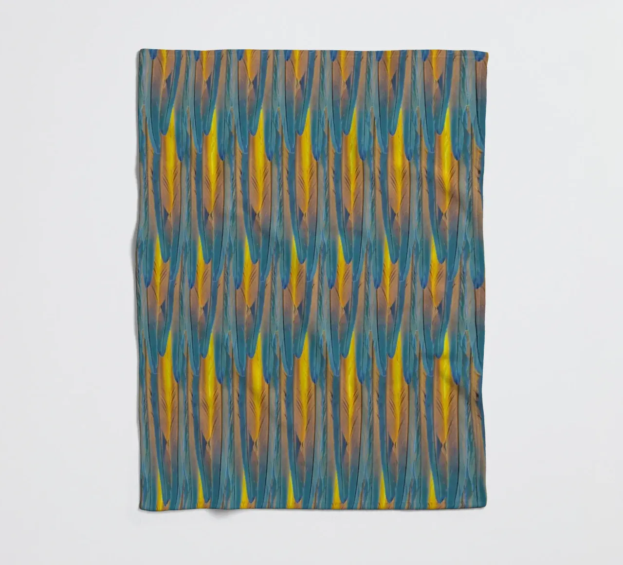 Feathers coperta in pile da Curious Collections by Marielle Leenders