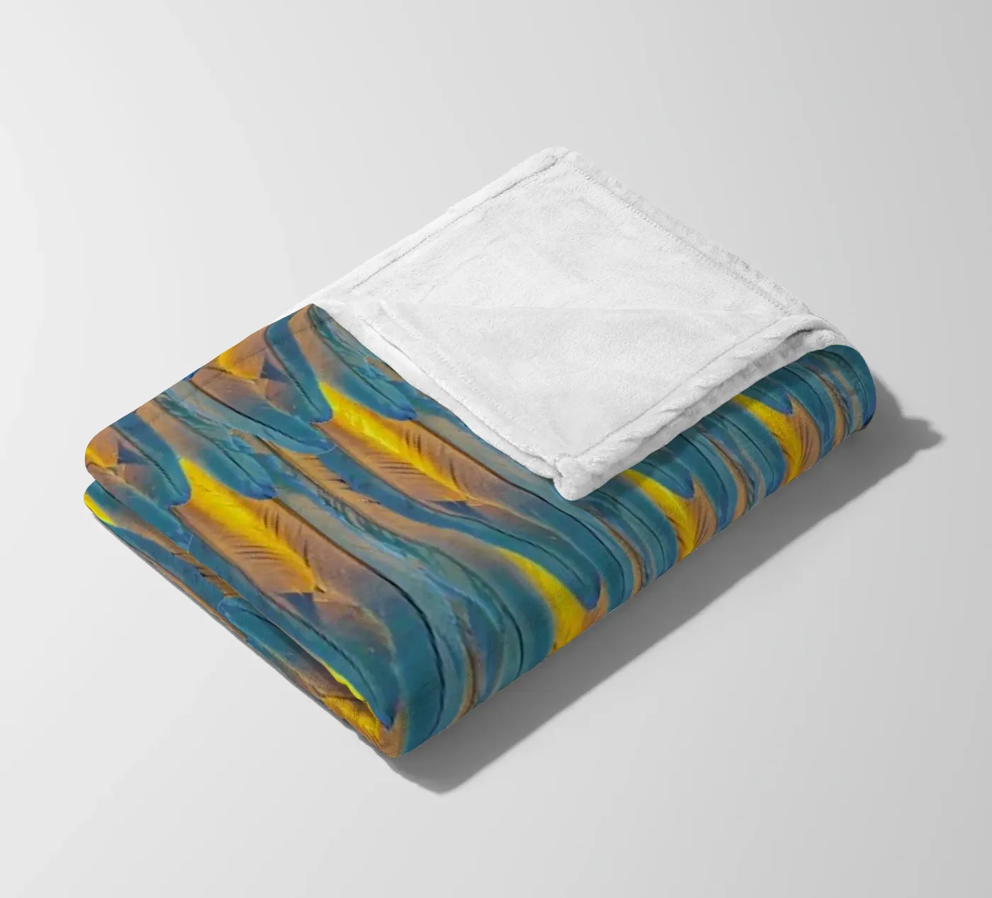 Feathers Fleecedecke von Curious Collections by Marielle Leenders