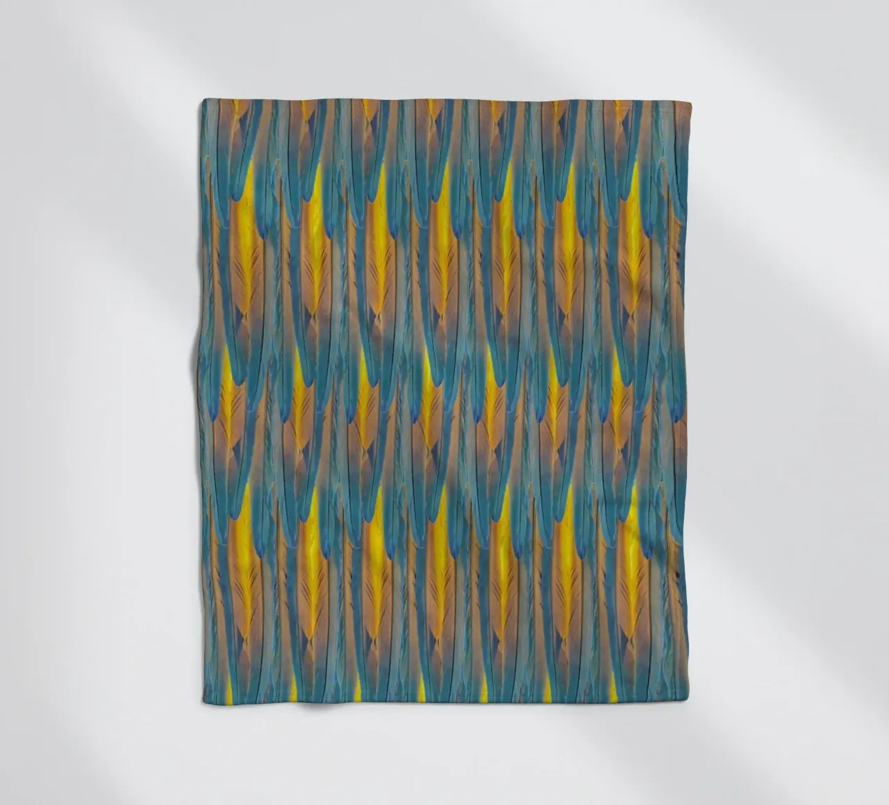 Feathers coperta in pile da Curious Collections by Marielle Leenders