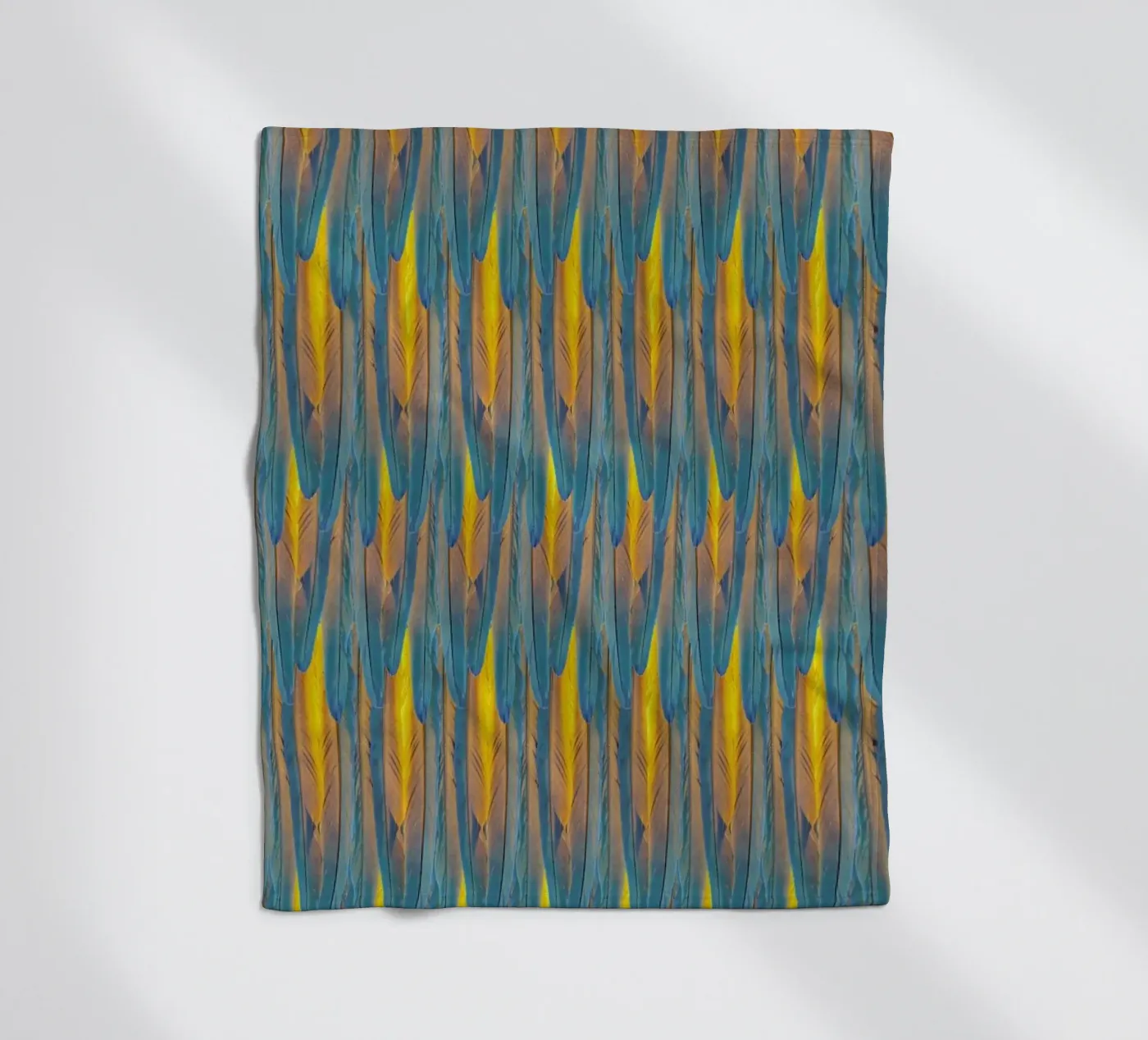 Feathers Fleecedecke von Curious Collections by Marielle Leenders