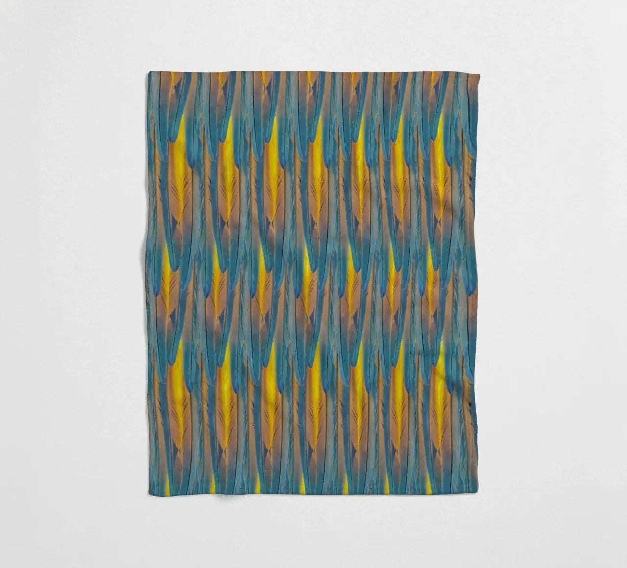 Feathers coperta in pile da Curious Collections by Marielle Leenders