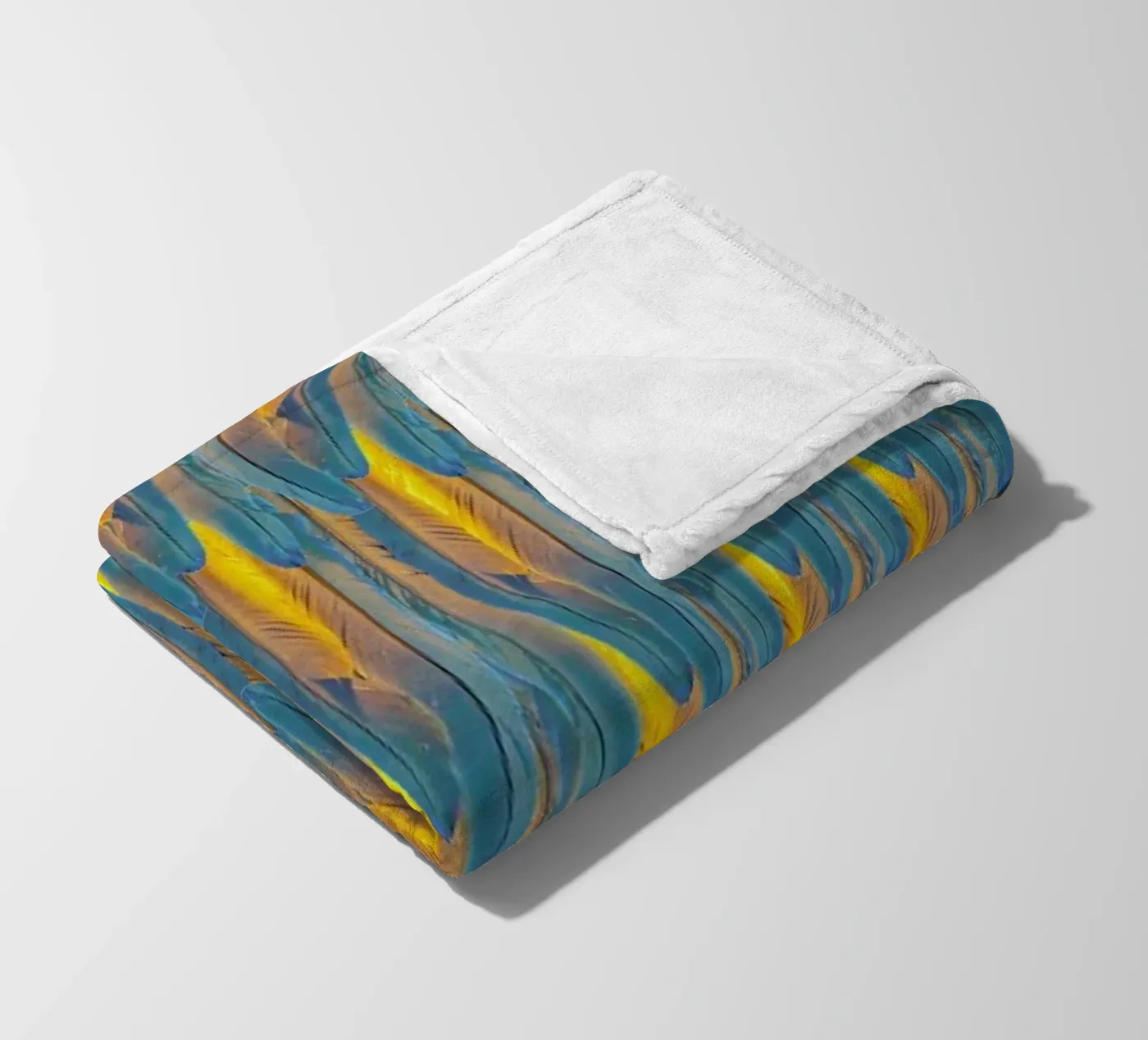 Feathers Fleecedecke von Curious Collections by Marielle Leenders