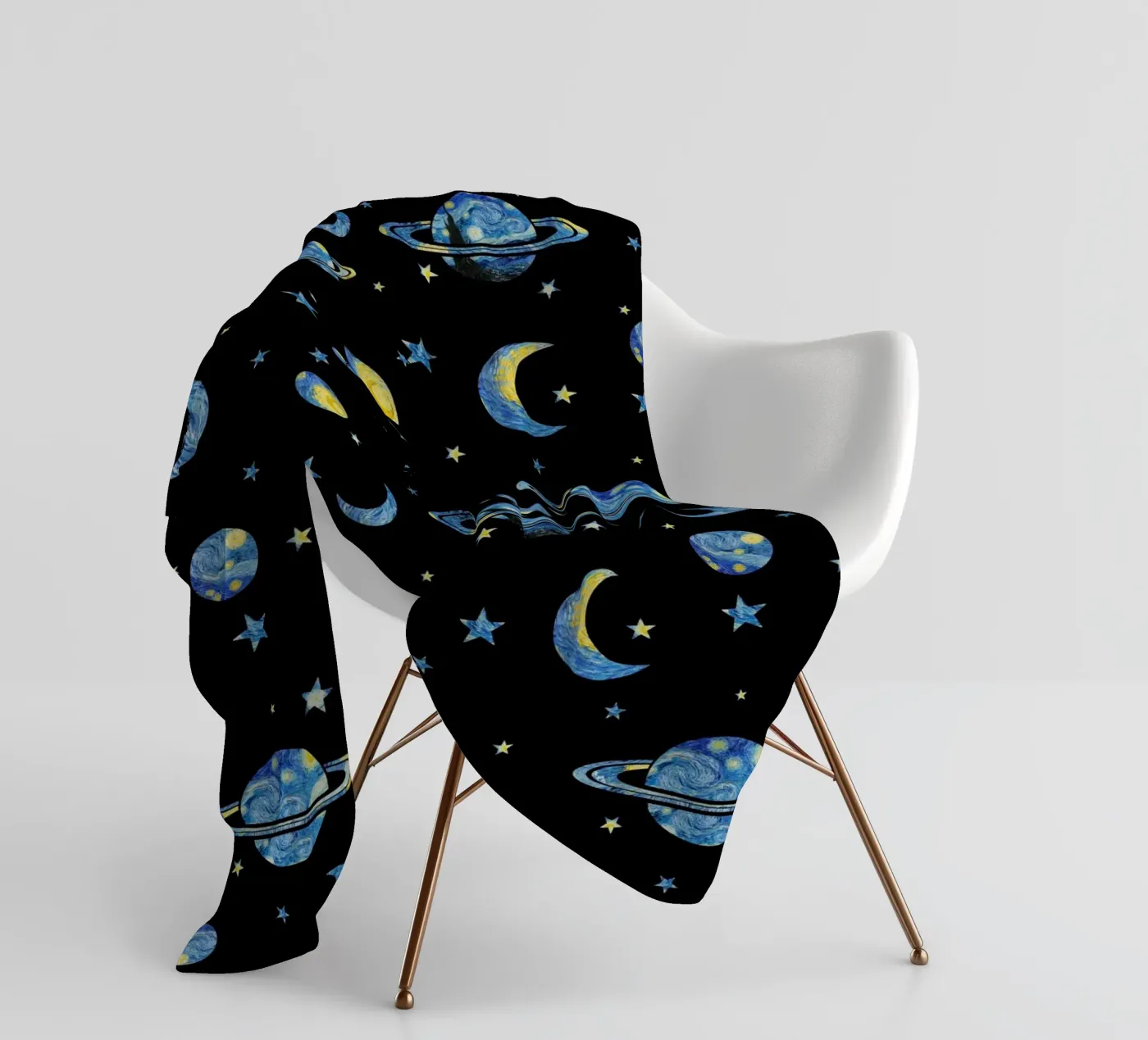Starry Sky fleecedeken van Vivi Nicolin