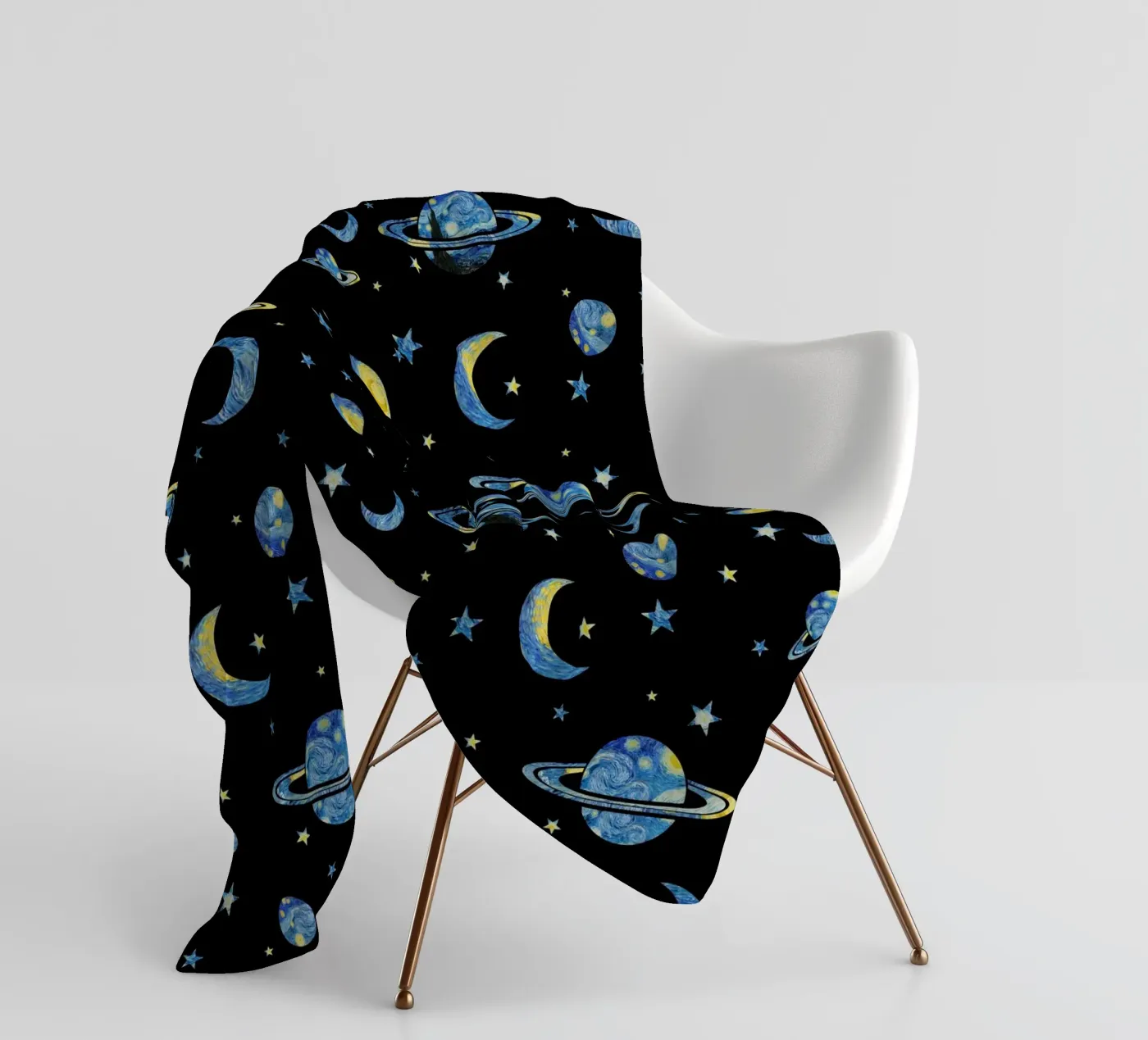 Starry Sky fleecedeken van Vivi Nicolin