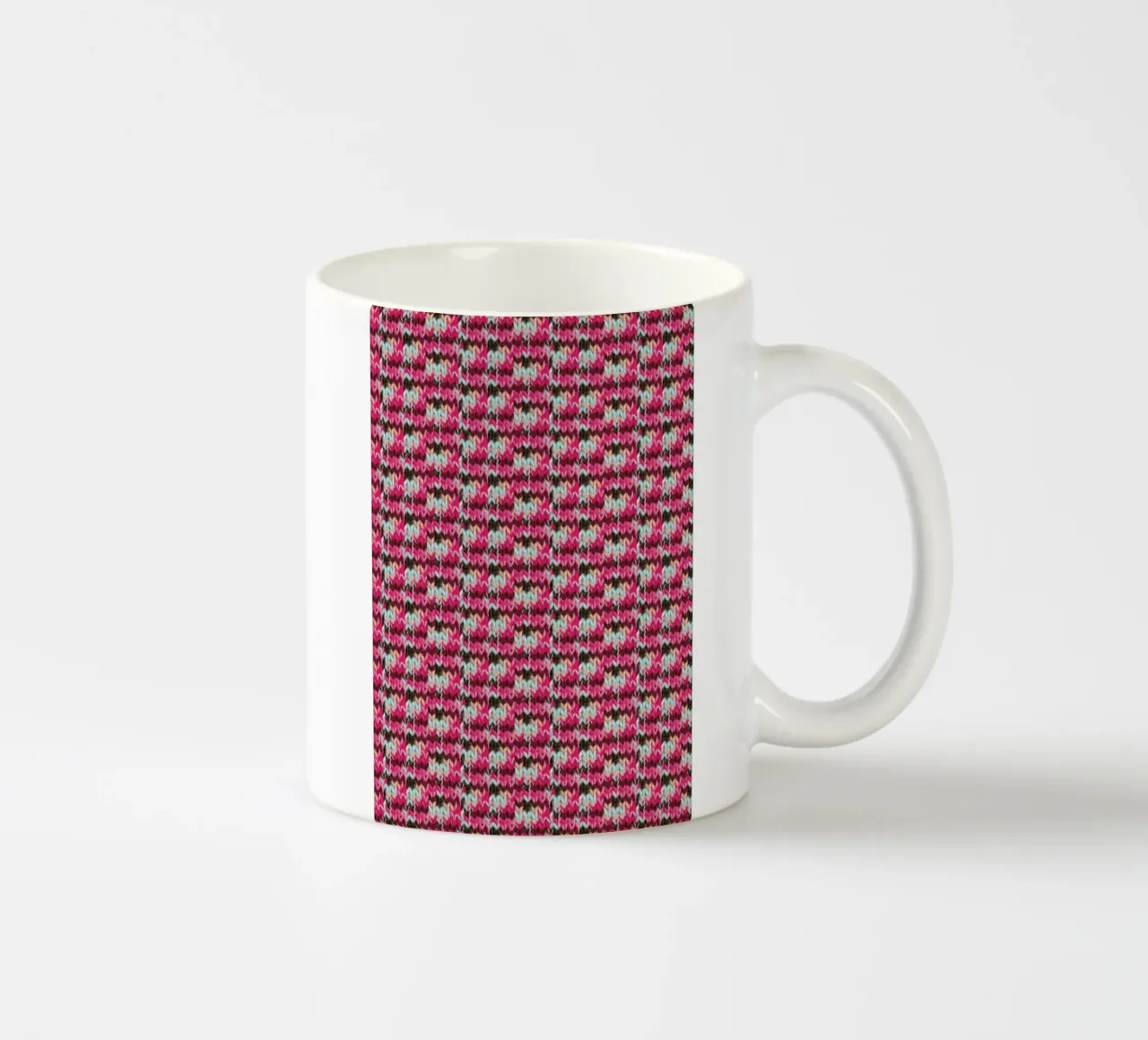 Pink Knit tazza in ceramica da Curious Collections by Marielle Leenders