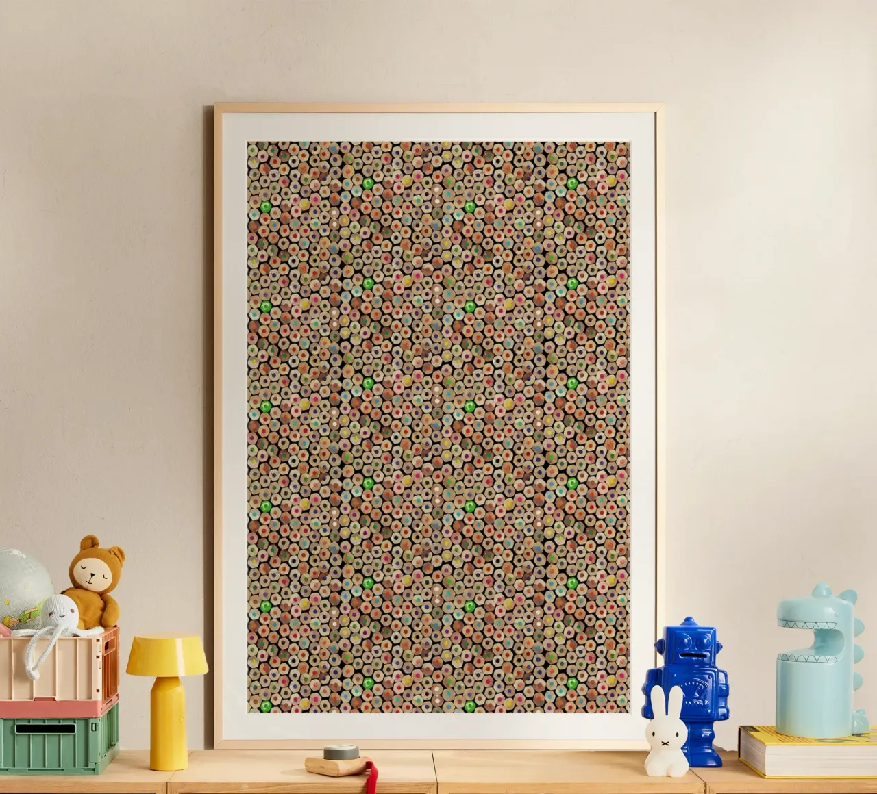 Pens poster da Curious Collections by Marielle Leenders