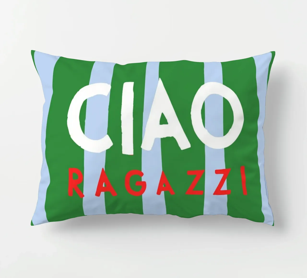 Ciao Ragazzi cuscino da Attaboy Dsgn