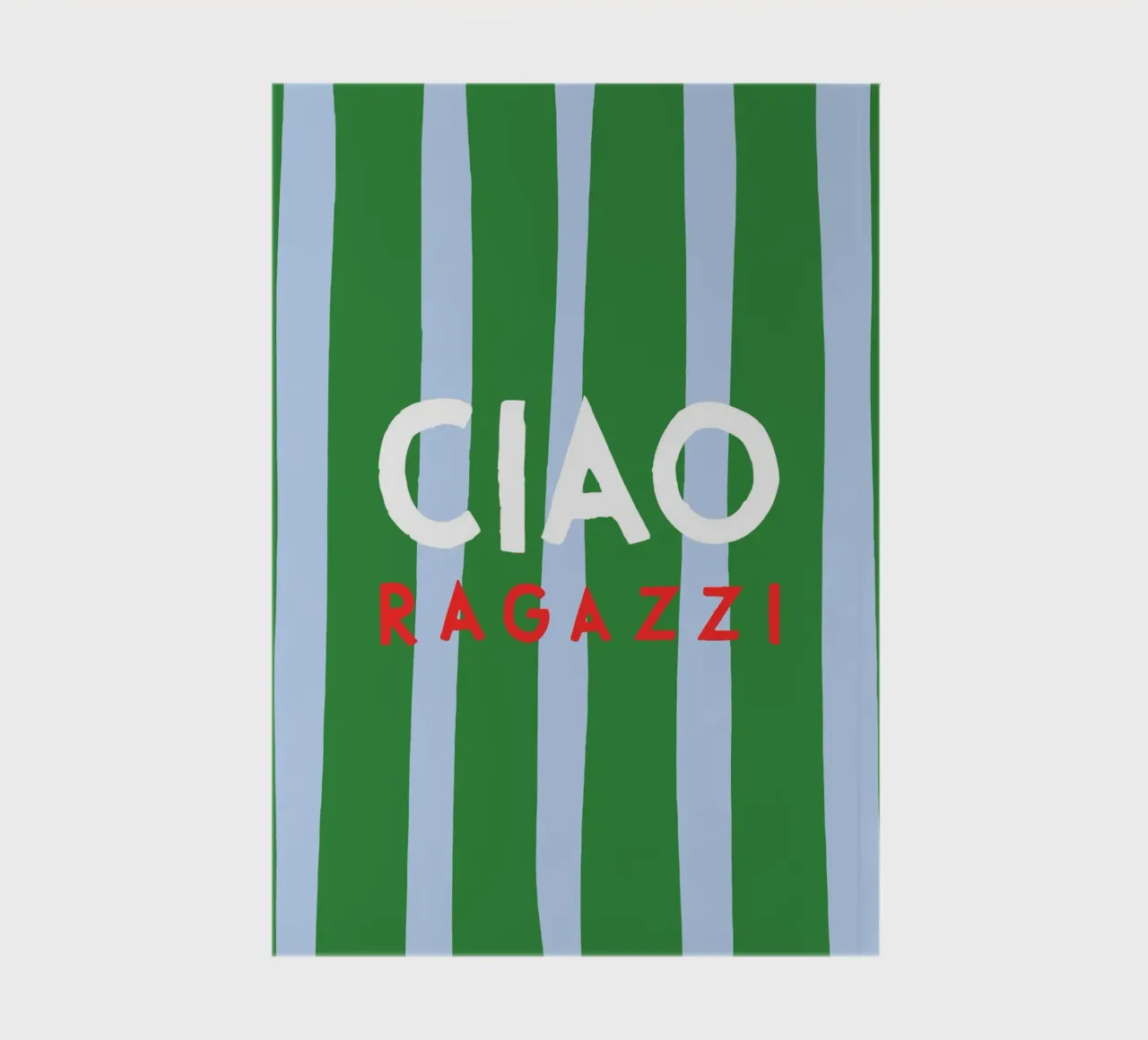 Ciao Ragazzi notebook by Attaboy Dsgn