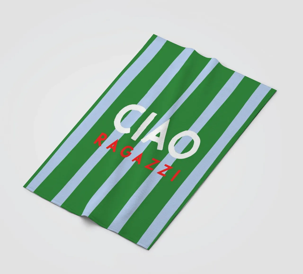 Ciao Ragazzi coperta in pile da Attaboy Dsgn