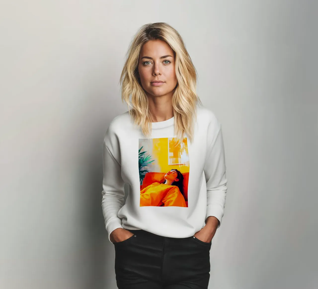 Rilassarsi felpa da Justyna Jaszke JBJart